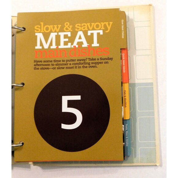 Anyone Can Cook Better Homes and Gardens Cookbook 1st Edition 2007 HB Binder - Picture 7 of 15